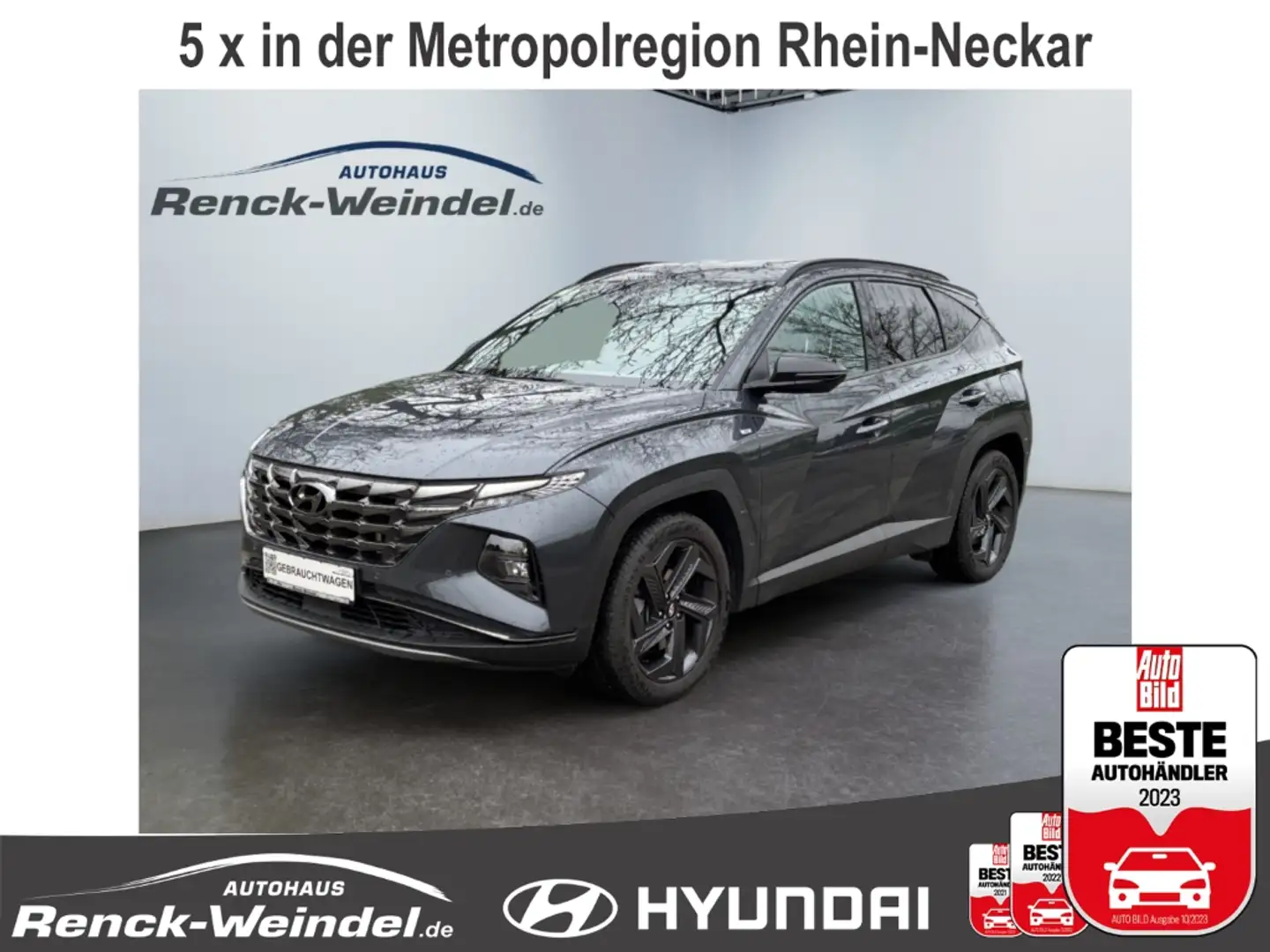 Hyundai TUCSON Blackline 1.6 T-GDI Navi Digitales Cockpit Soundsy Schwarz - 1