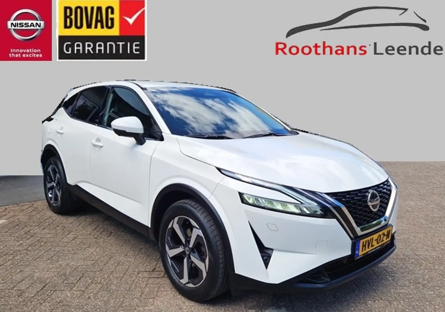 Nissan Qashqai 1.3 158PK DIG-Turbo Mild-Hybrid X-Tronic A/T N-Con Blanco - 1