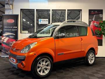 XXL Koffer Orange Mopedauto Microcar