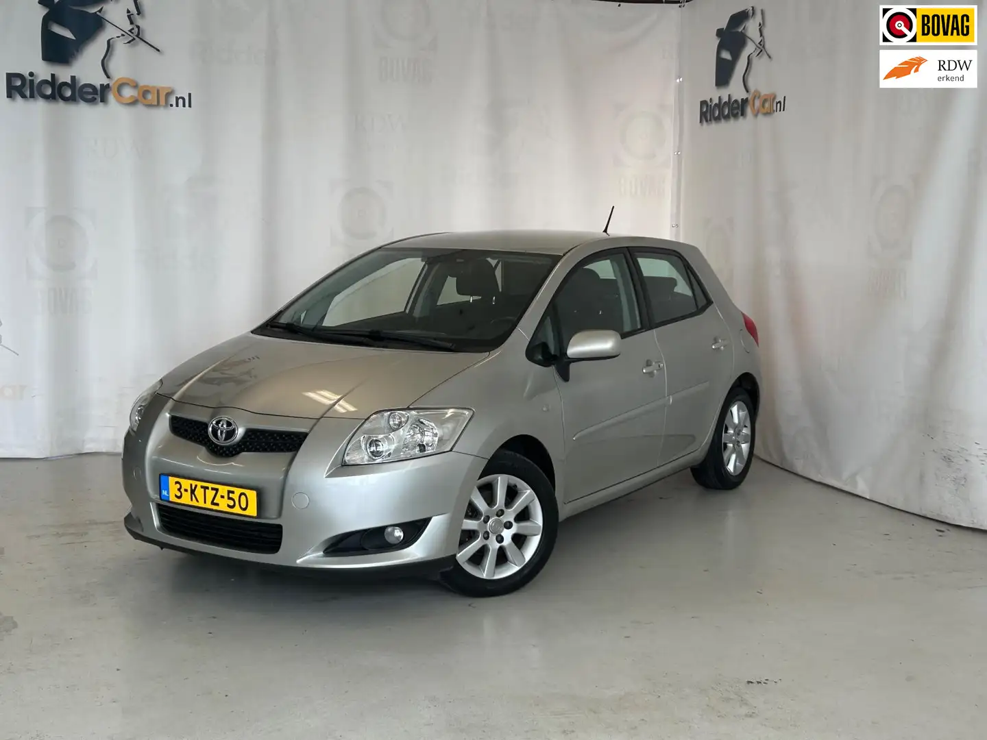 Toyota Auris 1.6-16V Terra|PARK SENS|CRUISE|AIRCO|ELEK RAMEN|AP Grijs - 1