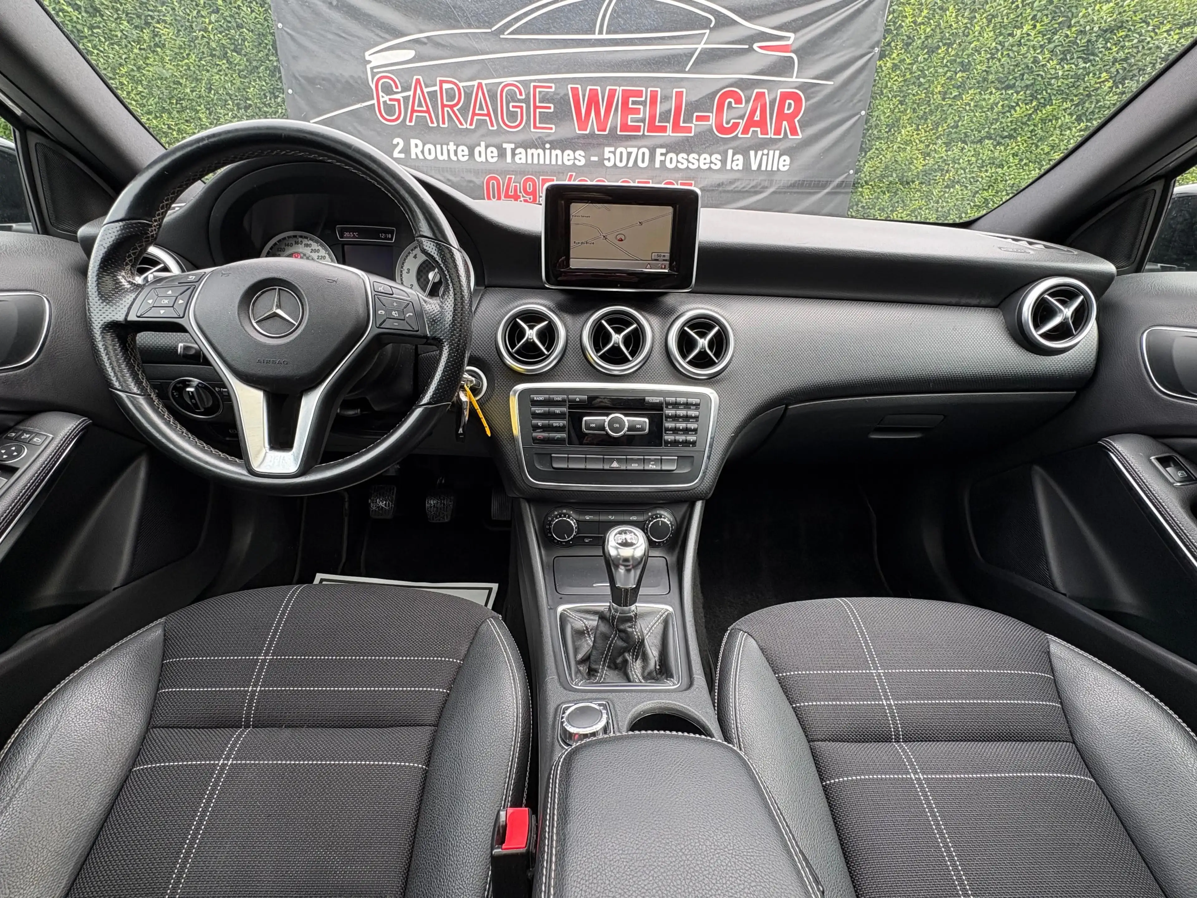 Mercedes-Benz A 180 Euro6-Toit Ouvrant Panoramique-Echappement Sport-Front Assist-Gps-Pdc...Garantie 12mois! — photo 2