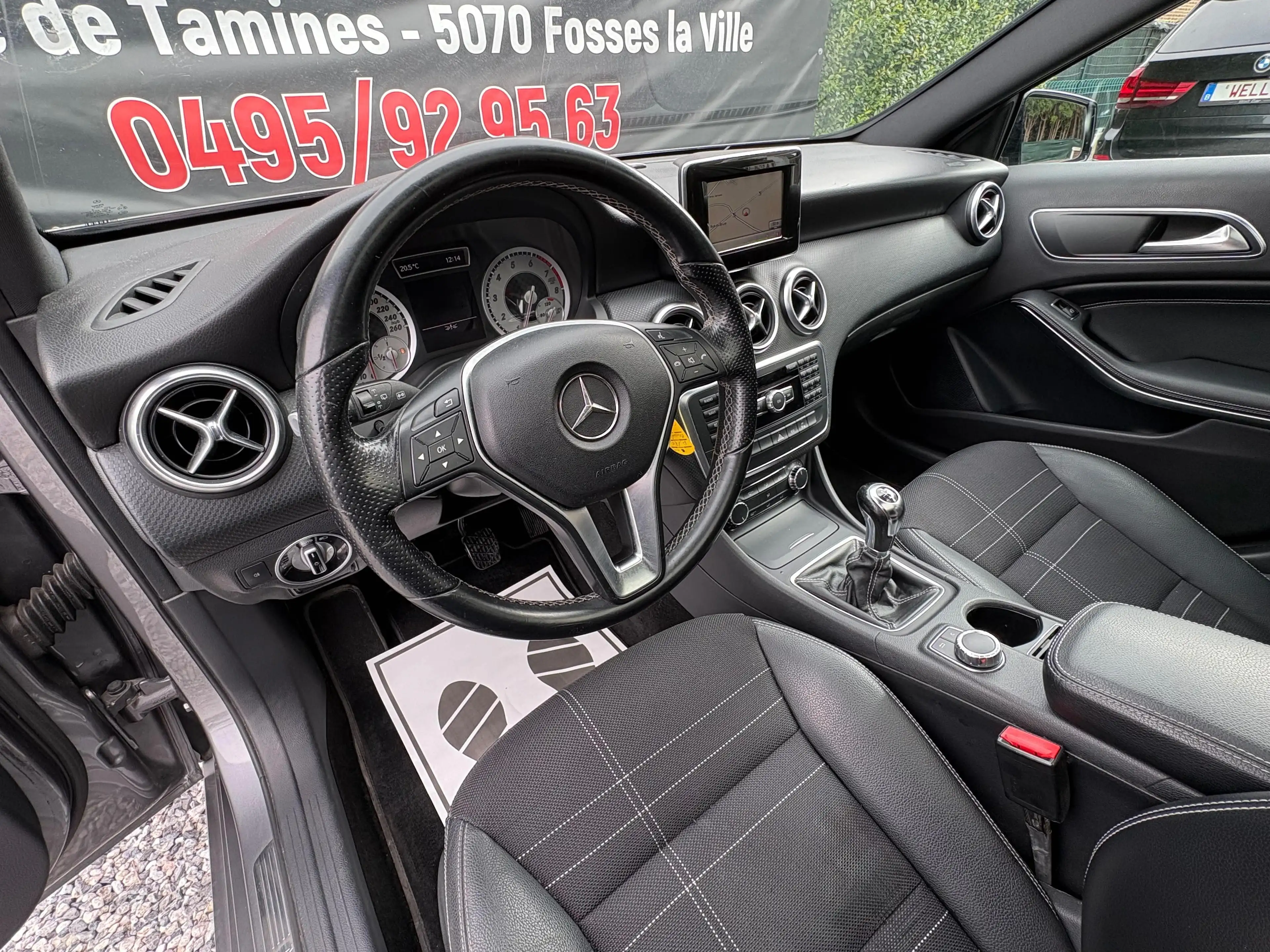 Mercedes-Benz A 180 Euro6-Toit Ouvrant Panoramique-Echappement Sport-Front Assist-Gps-Pdc...Garantie 12mois! — photo 10