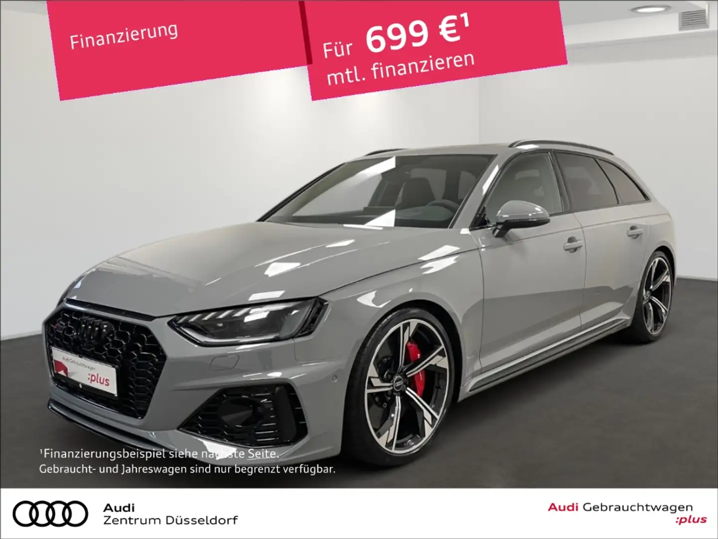Audi RS4 Avant 2.9 TFSI quattro PANO MATRIX B&O HUD Gris - 1