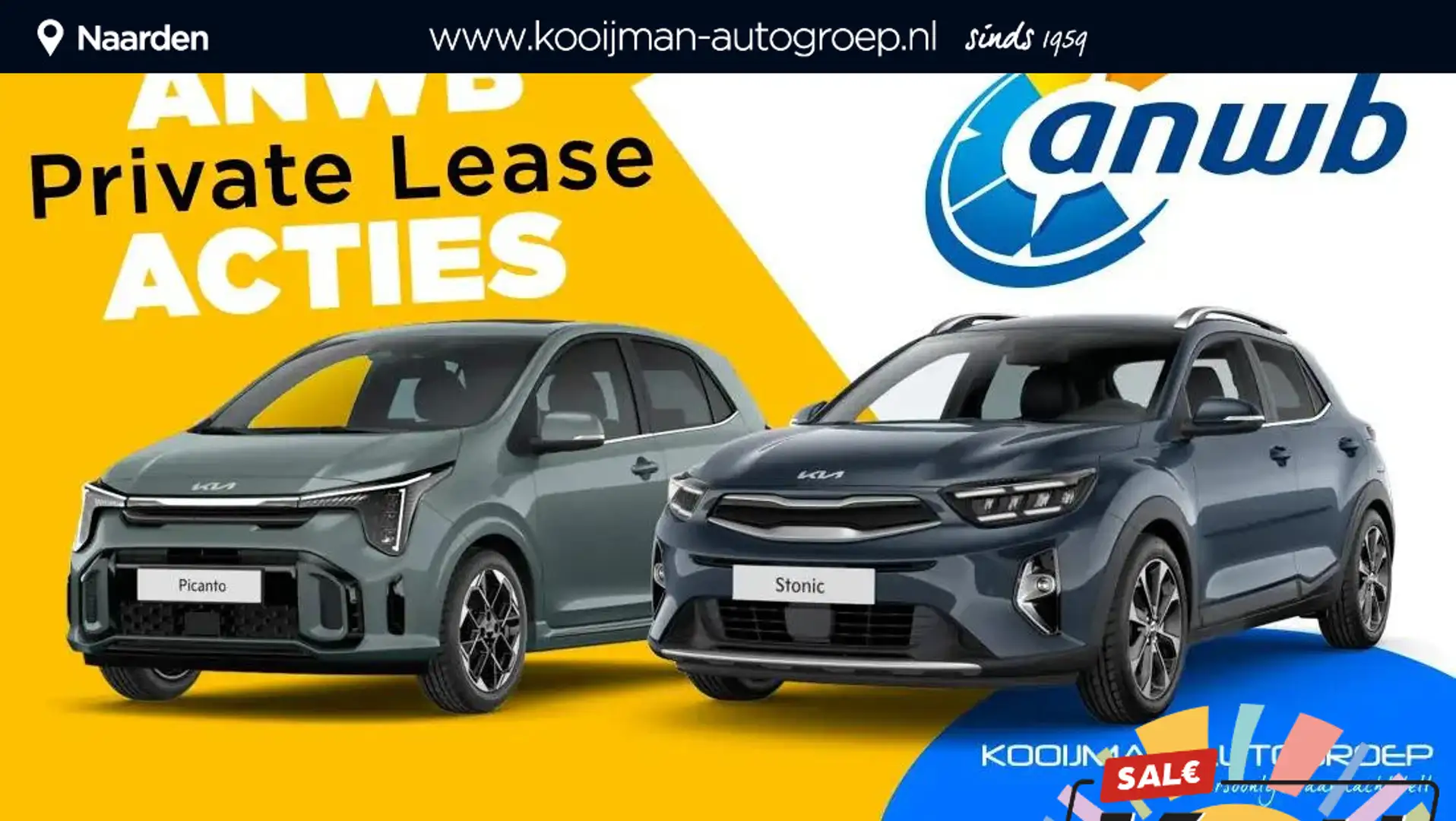 Kia Niro 1.6 GDi Hybrid DynamicLine ANWB Private lease nu V Wit - 1