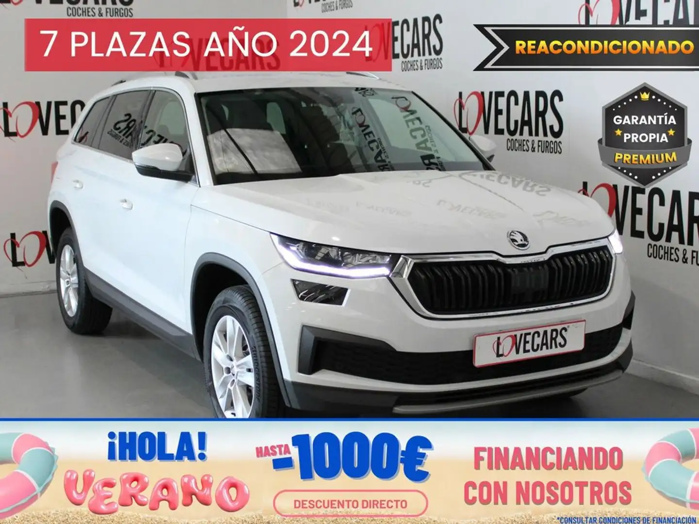 Skoda Kodiaq 2.0 TDI 110KW (150cv) DSG 4x2 Ambition Blanco - 2