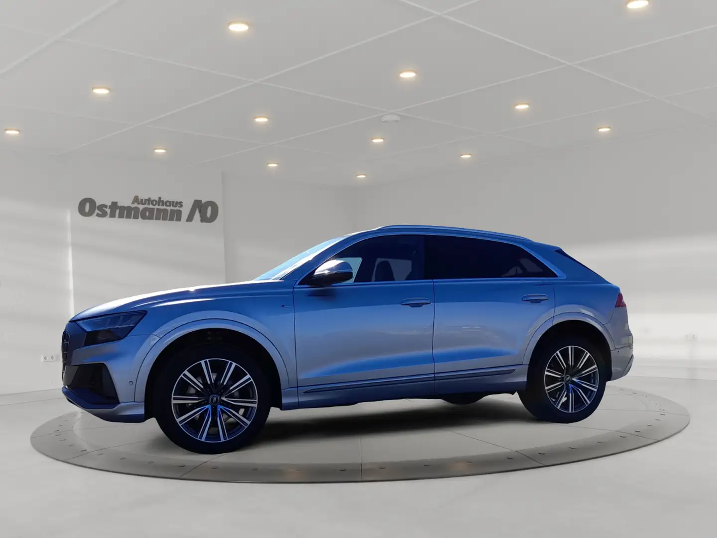 Audi Q8 50TDI quattro *Pano*Standh*B&O*S-line Zilver - 2
