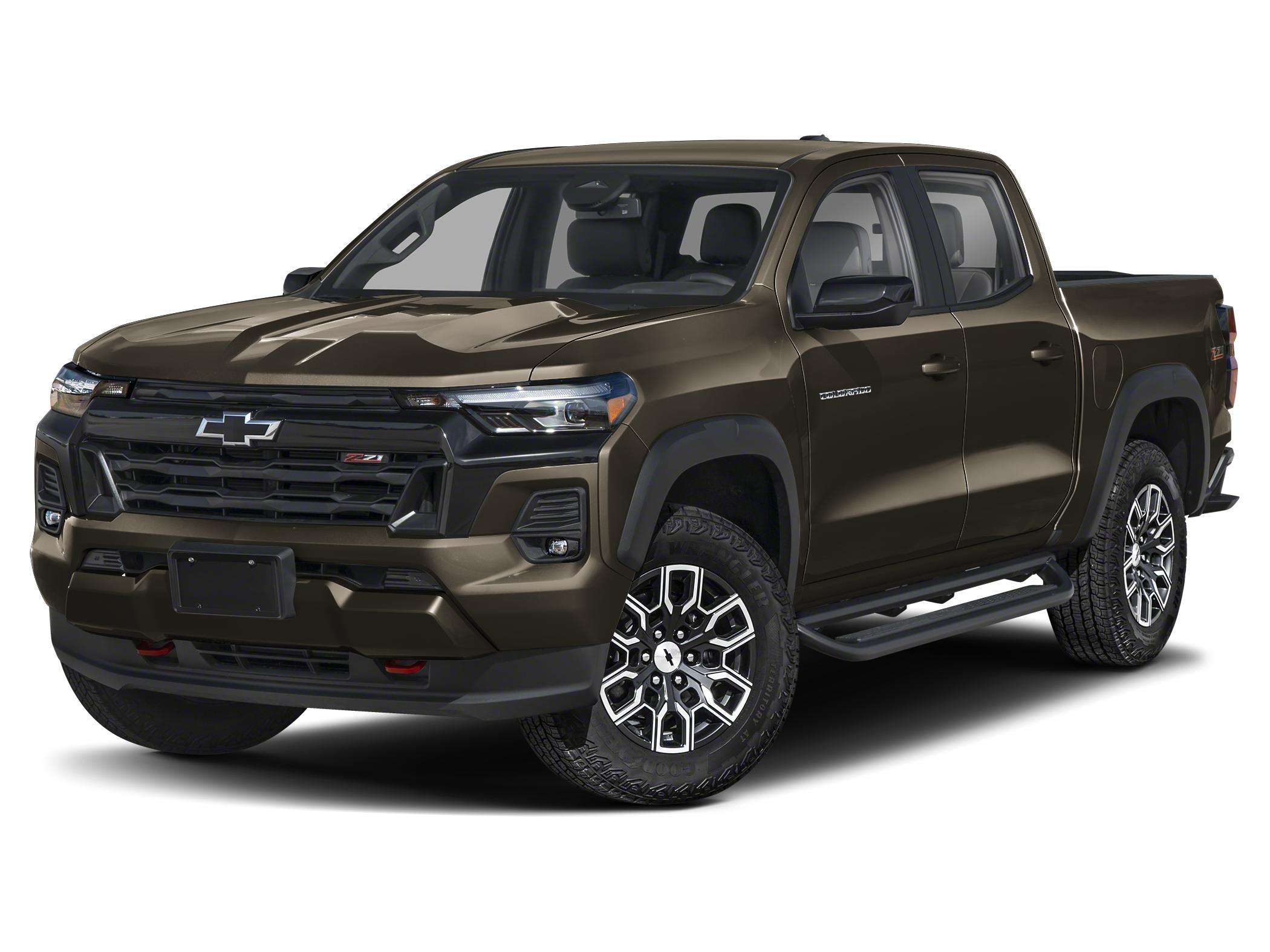 Brown 2024 Chevrolet Colorado Pickup Truck Four-Wheel Drive 8-Speed Automatic