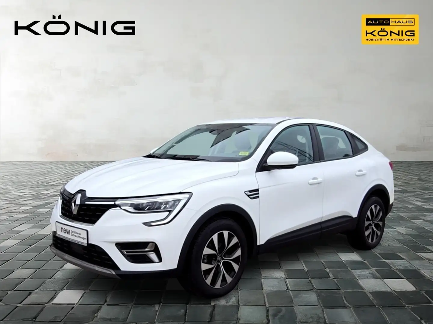 Renault Arkana EQUILIBRE TCe 140 EDC PDC Kamera Carplay Weiß - 1