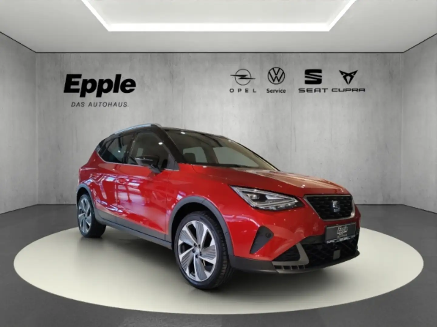 SEAT Arona FR LE MANS AHK SHZ LHZ VOLL LED Navi PDC v+h+Kamer Rot - 1