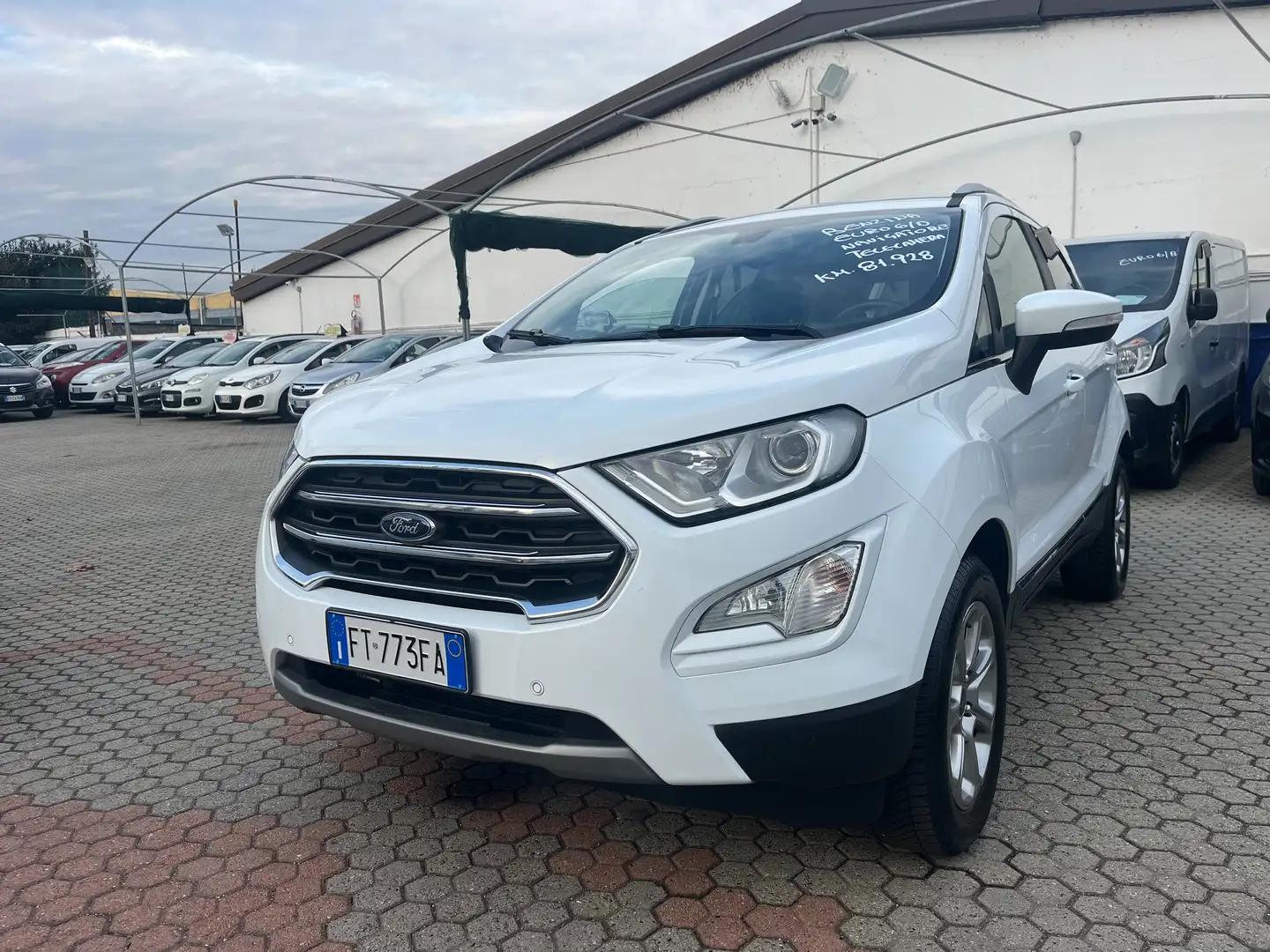Ford EcoSport EcoSport  1.0 ecoboost Titanium 100cv my19 Blanc - 1