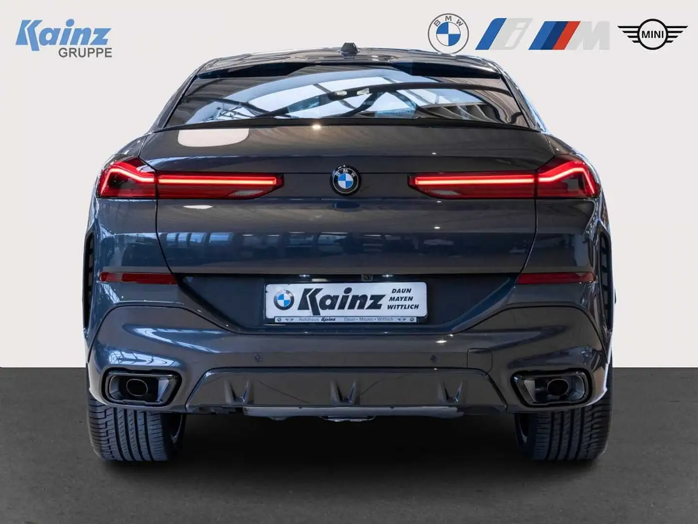 BMW X6 xDrive30d M Sport AHK, DrvAssProf Gris - 2