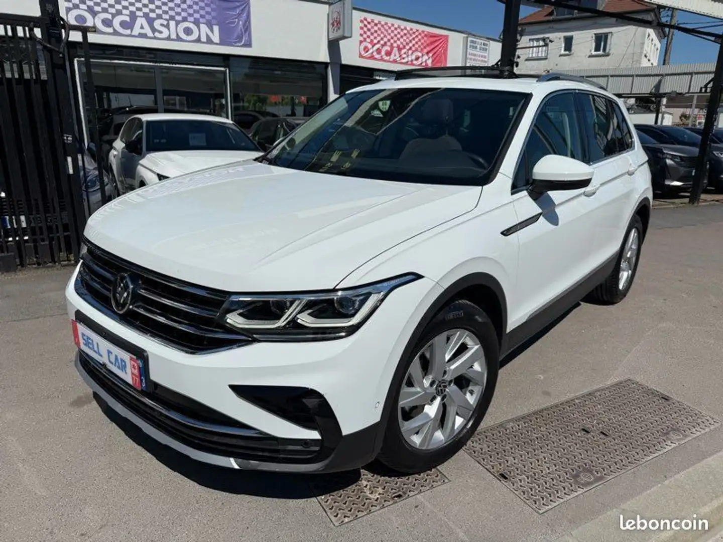 Volkswagen Tiguan 1.5 tsi 150 ÉLÉGANCE DSG7 1 ère Main Blanc - 1