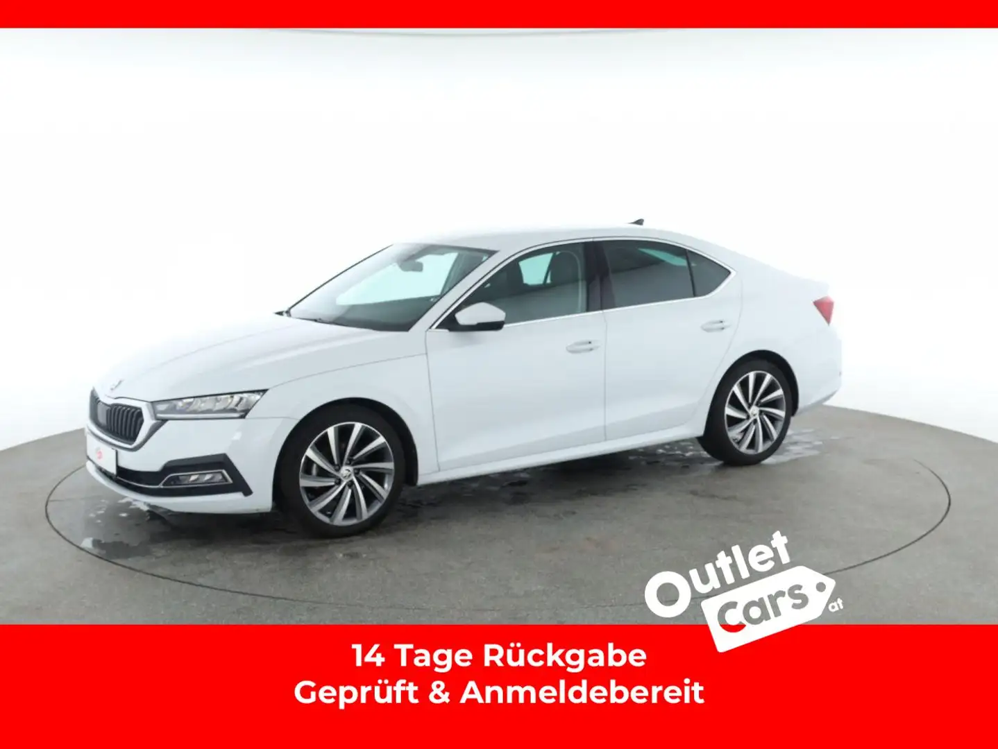 Skoda Octavia 2.0 TDI Style LED+LEDER+NAVI+RFK+VIRTUAL Weiß - 1