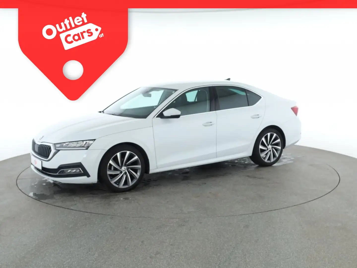 Skoda Octavia 2.0 TDI Style LED+LEDER+NAVI+RFK+VIRTUAL Weiß - 1