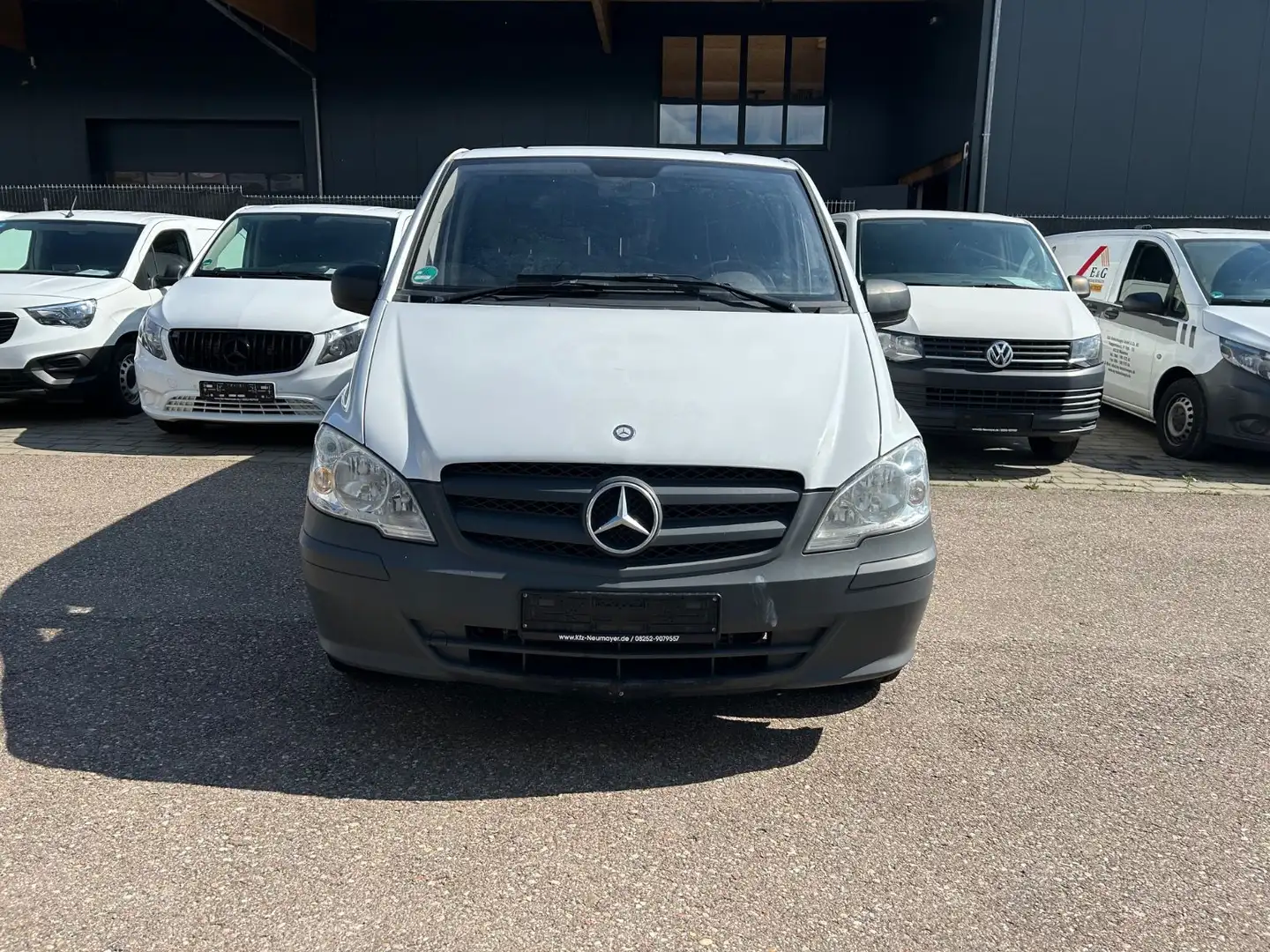 Mercedes-Benz Vito 113 CDI/langer Radstand/Heckflügeltüren/AHK Білий - 2