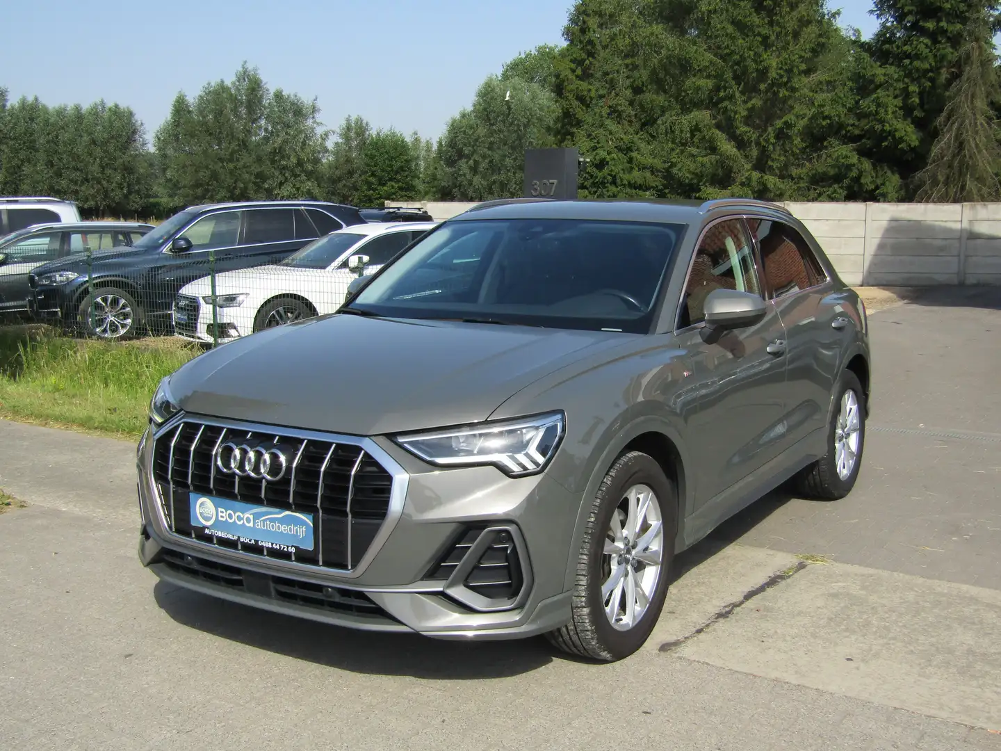 Audi Q3 Q3 35 TDI S tronic S line Groen - 1