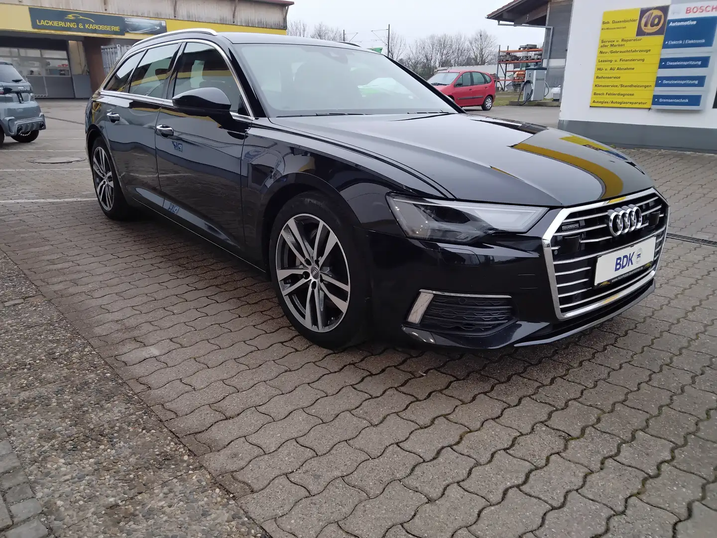 Audi A6 50 TDI quattro design Zwart - 1