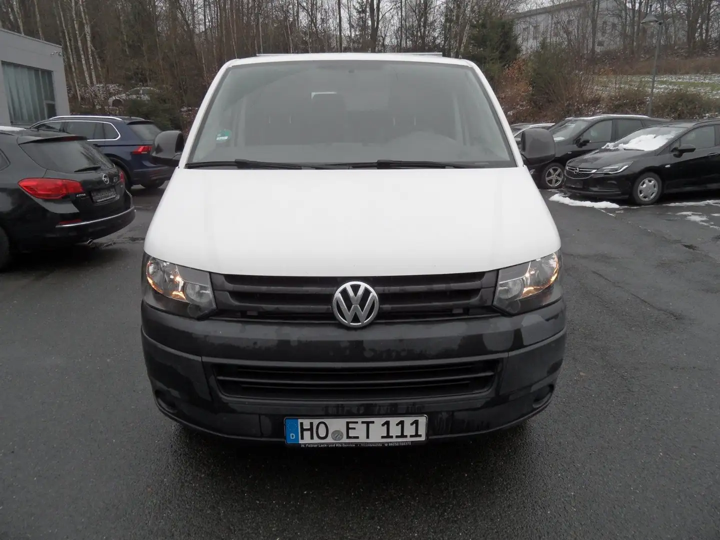 Volkswagen T5 Transporter Kasten-Kombi Kasten Weiß - 2