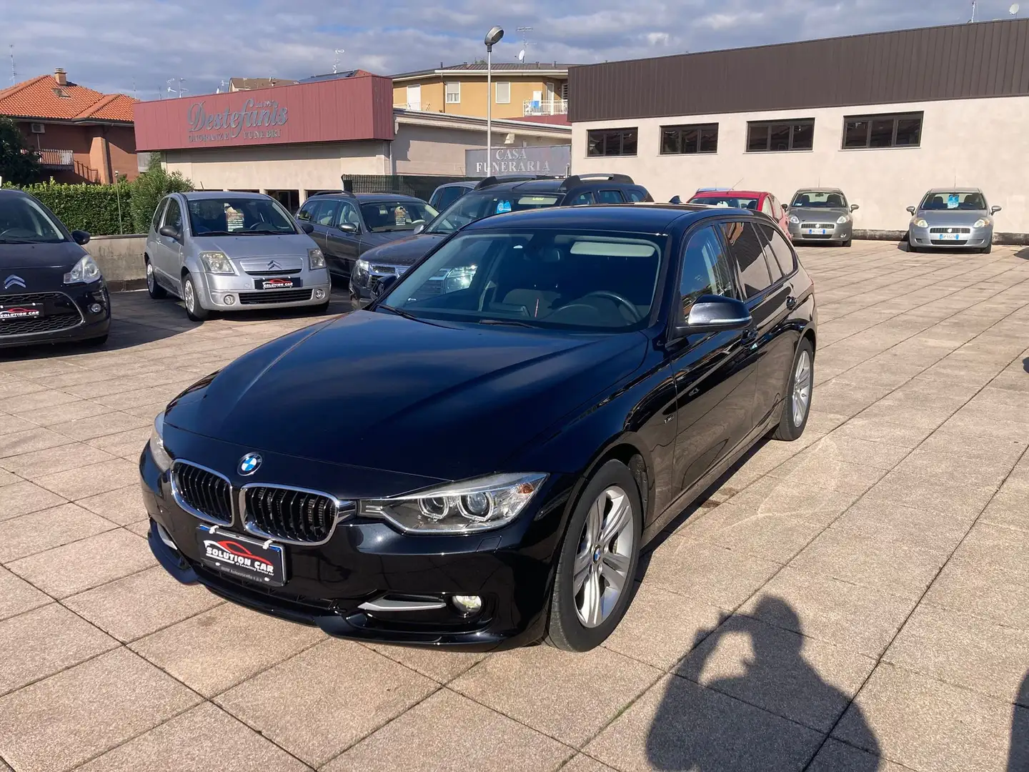 BMW 316 Serie 3 F31 2012 Touring 316d Touring Sport Noir - 2