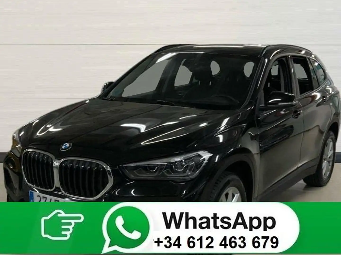 BMW X1 xDrive 18dA Zwart - 2