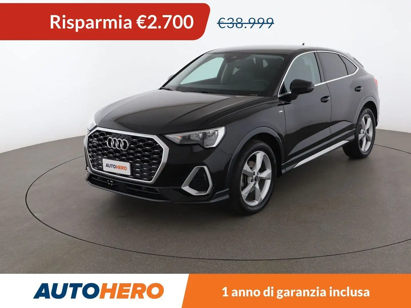 Audi Q3 35 TDI S line S tronic quattro Nero - 1
