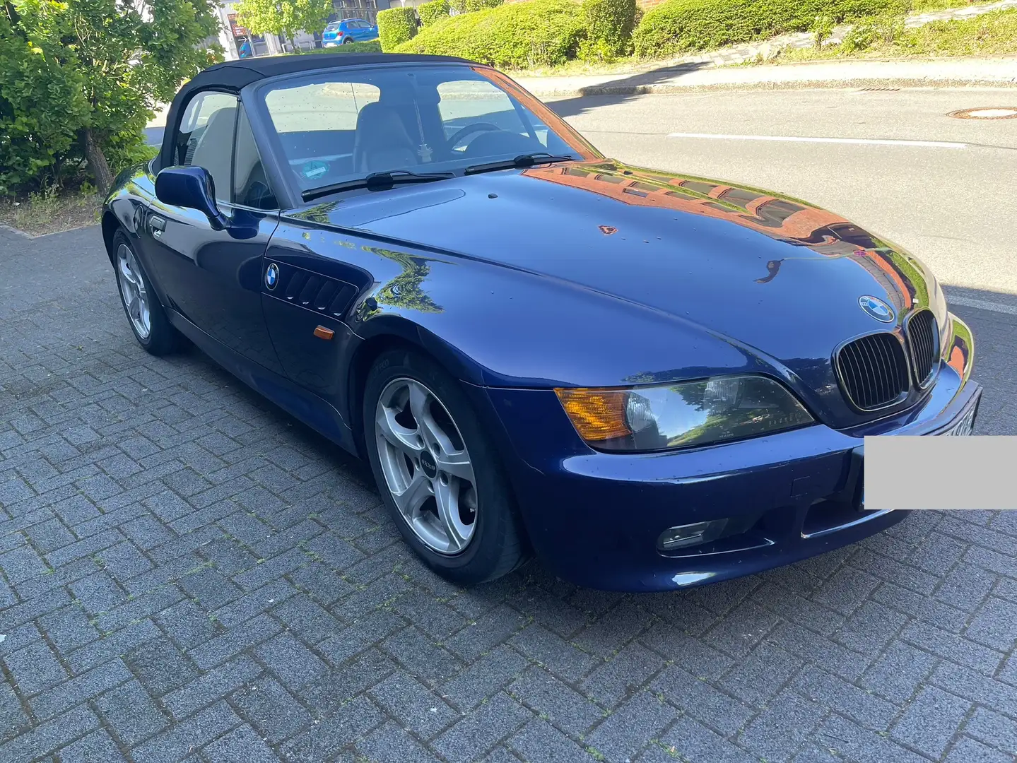 BMW Z3 Z3 roadster 1.8L gepflegt Blau - 2