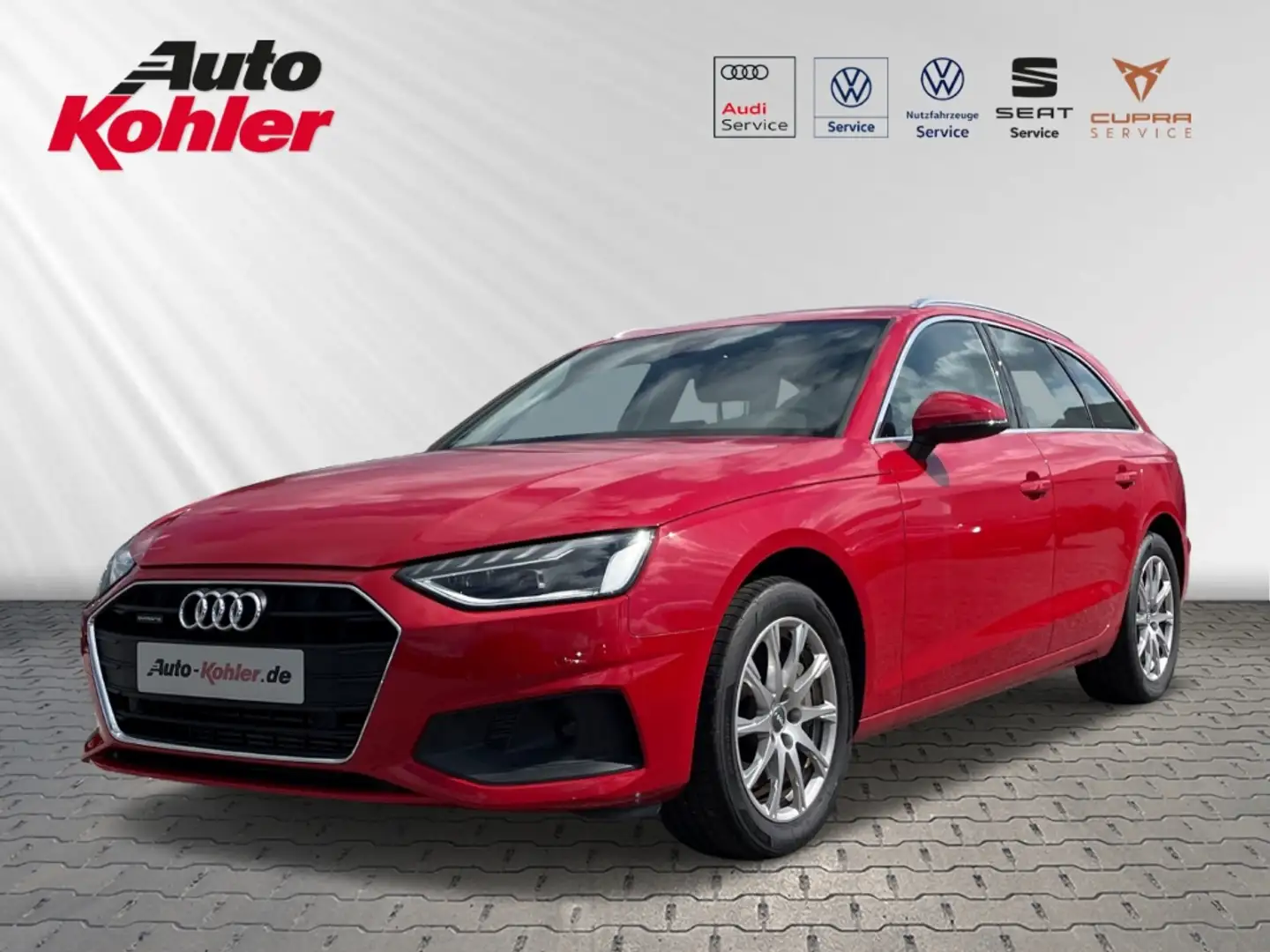 Audi A4 Avant 45 TFSI quattro basis LED-Scheinwerfer Busin Rouge - 1