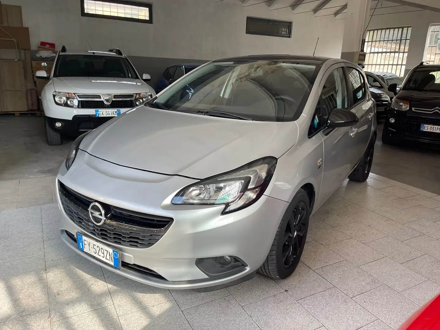 Opel Corsa-e Corsa 5p 1.4 120 Anniversary Gpl Tech 90cv Argento - 1