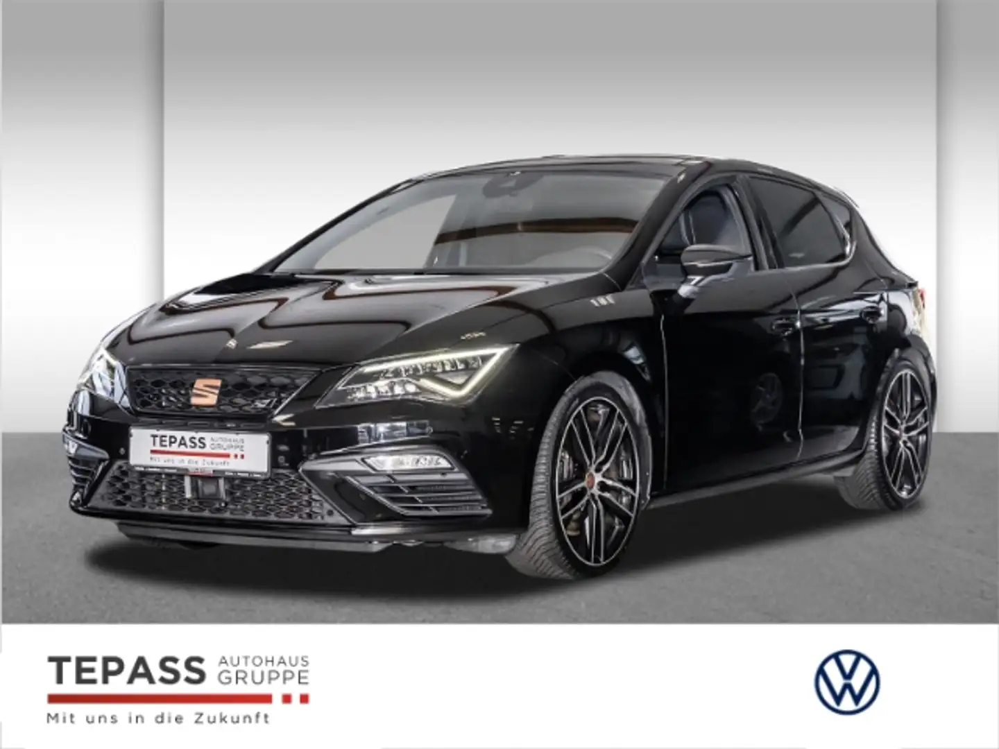 CUPRA Leon 2.0l TSI 290 PANO AHK NAVI ACC PDC Schwarz - 1