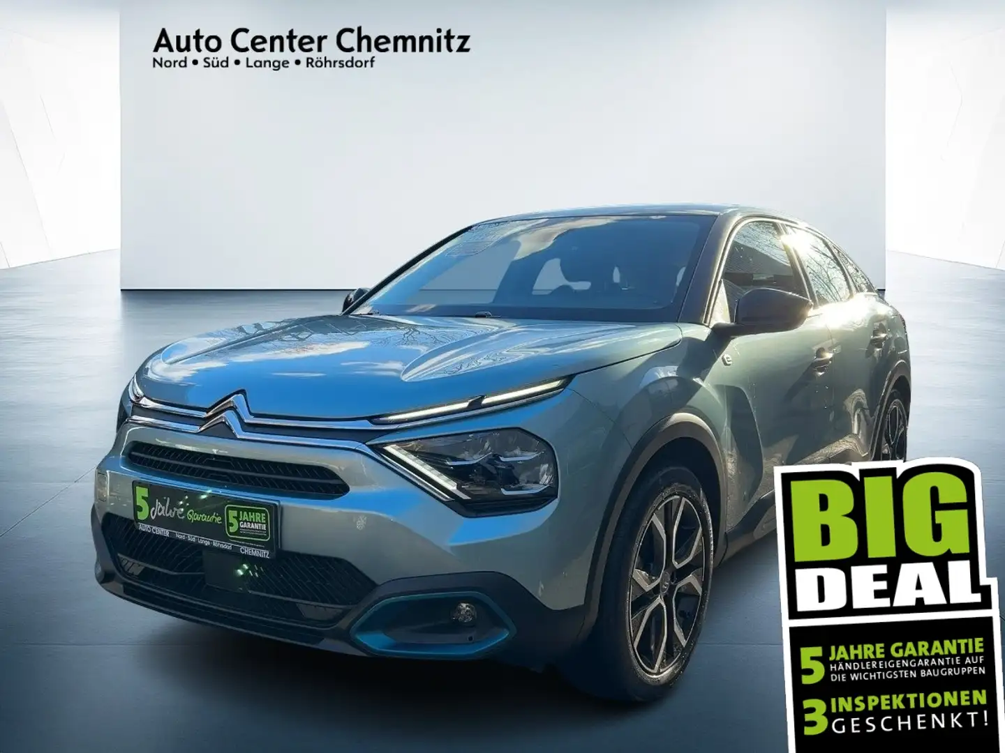 Citroen C4 Elektromotor e- ë- Feel LED/KlimaA/SHZ/PDC Blau - 1