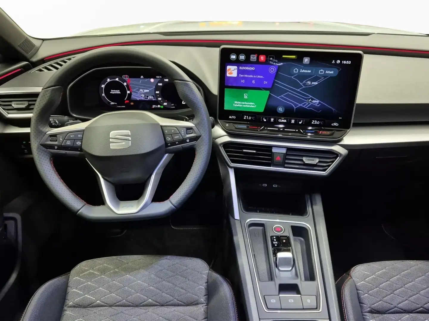 SEAT Leon FR Blanc - 2