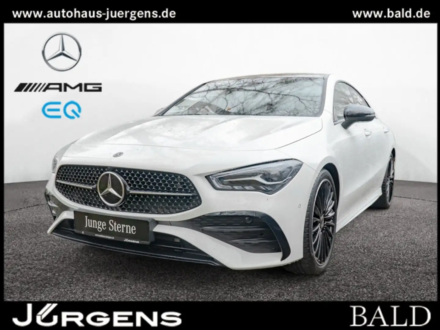 Mercedes-Benz CLA 220 d Coupé AMG-Sport/LED/Cam/Pano/Night/19" Weiß - 1