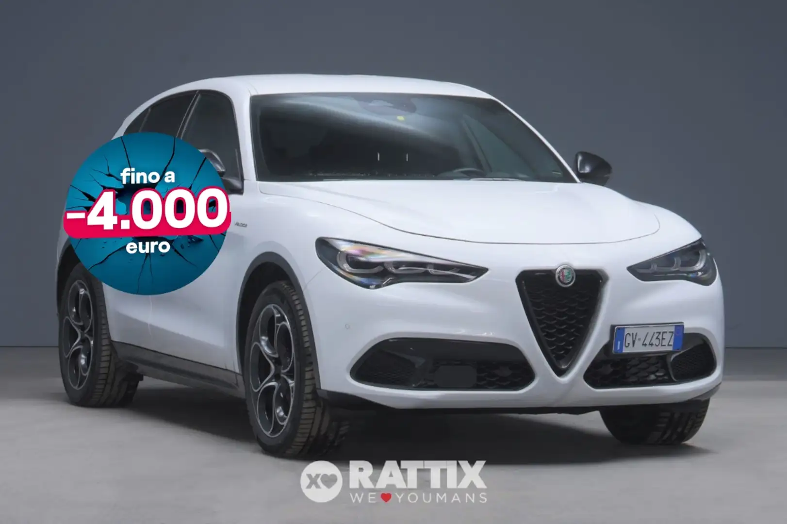 Alfa Romeo Stelvio 2.2 t 210CV Veloce Q4 auto Bianco - 1