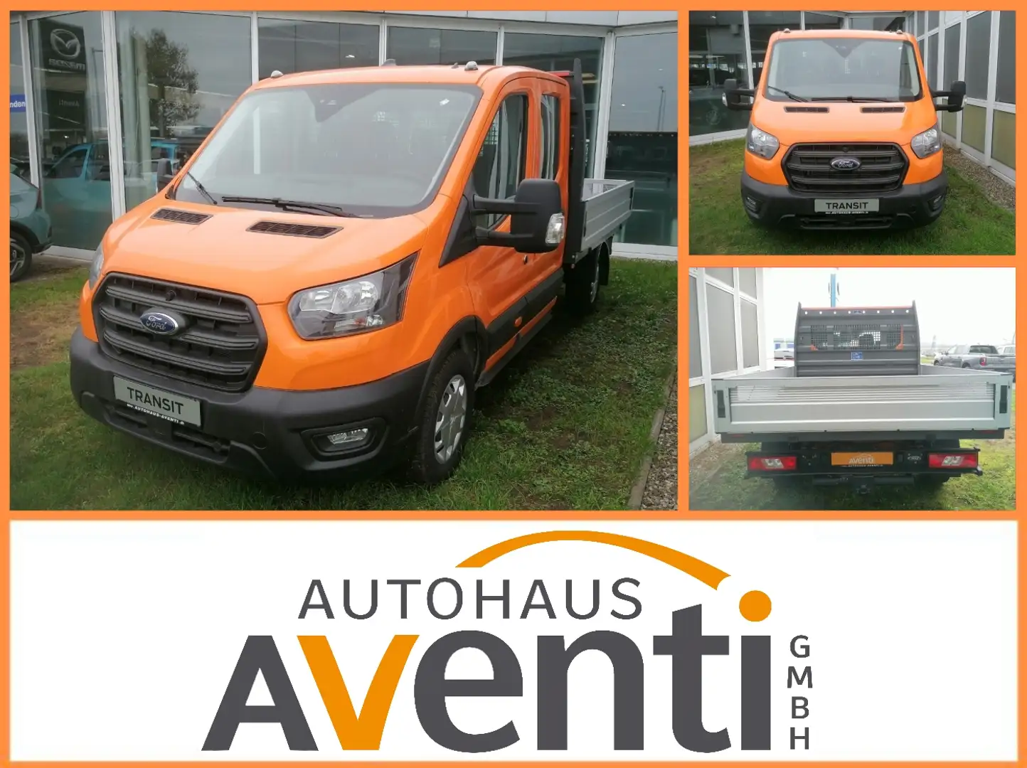 Ford Transit 350 L3 Trend Doppelkabine RAL Orange Orange - 1