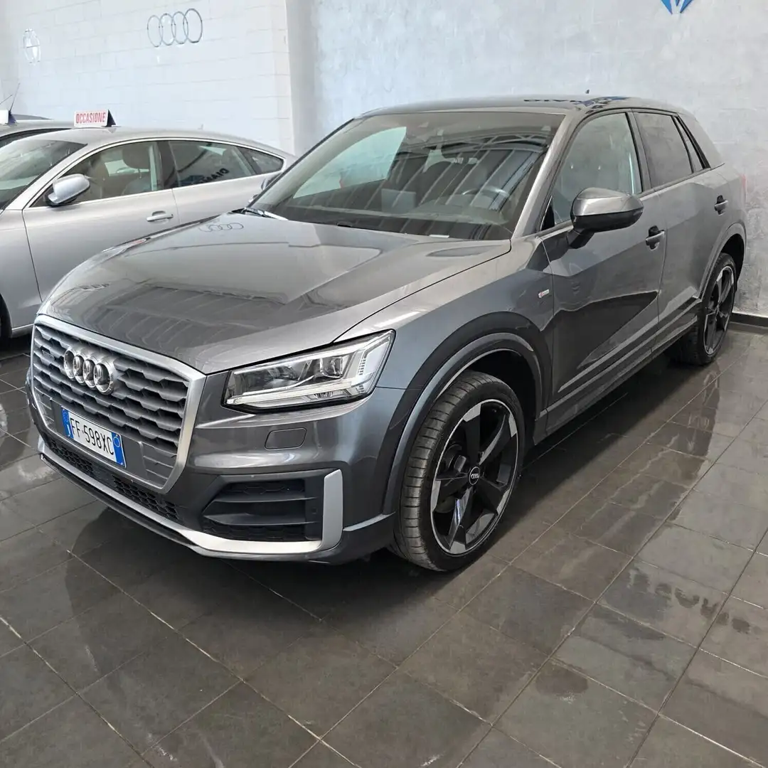 Audi Q2 Q2 190 CV quattro S tronic S-LINE FULL OPTIONALS Grigio - 2