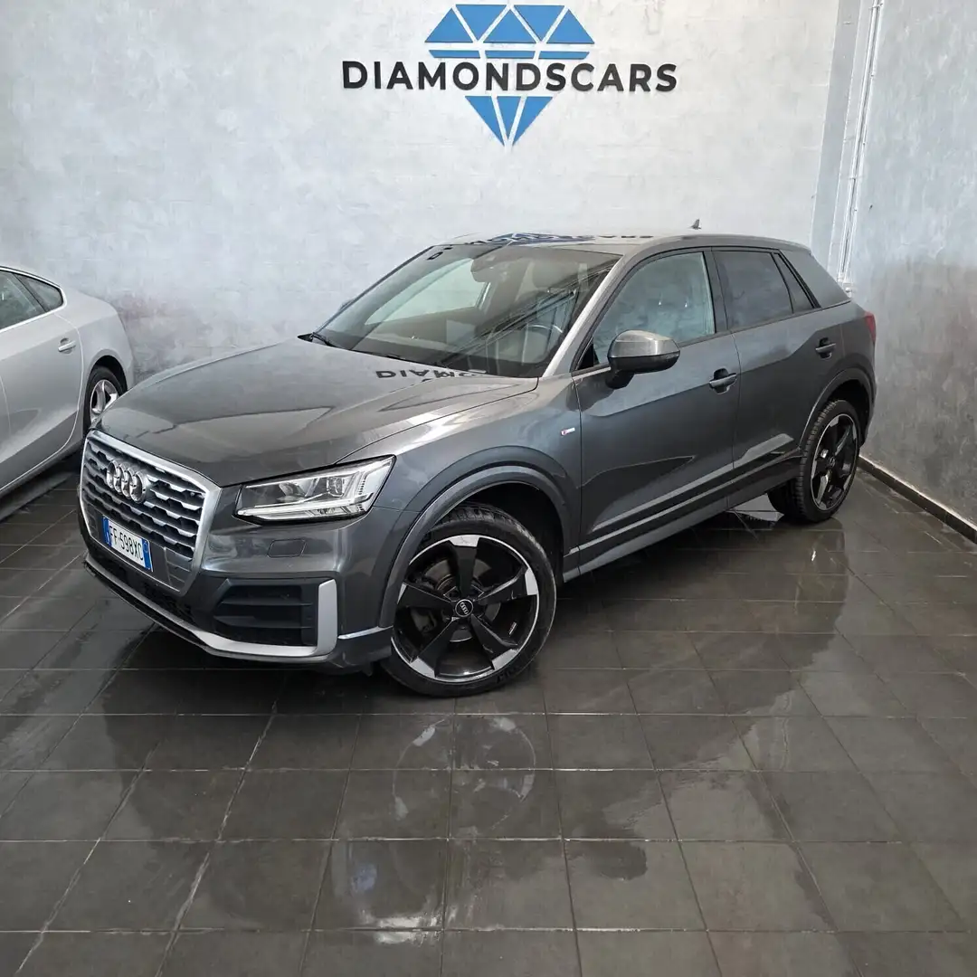 Audi Q2 Q2 190 CV quattro S tronic S-LINE FULL OPTIONALS Grigio - 1