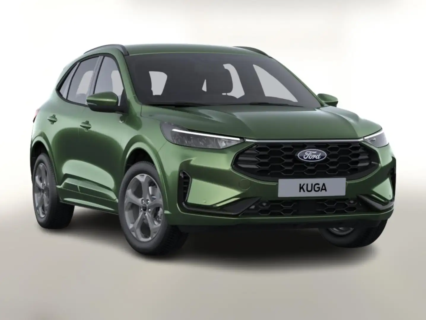 Ford Kuga ST-Line 2.5 FHEV 180 CVT Nav WinterP Kam 132 kW... Yeşil - 1