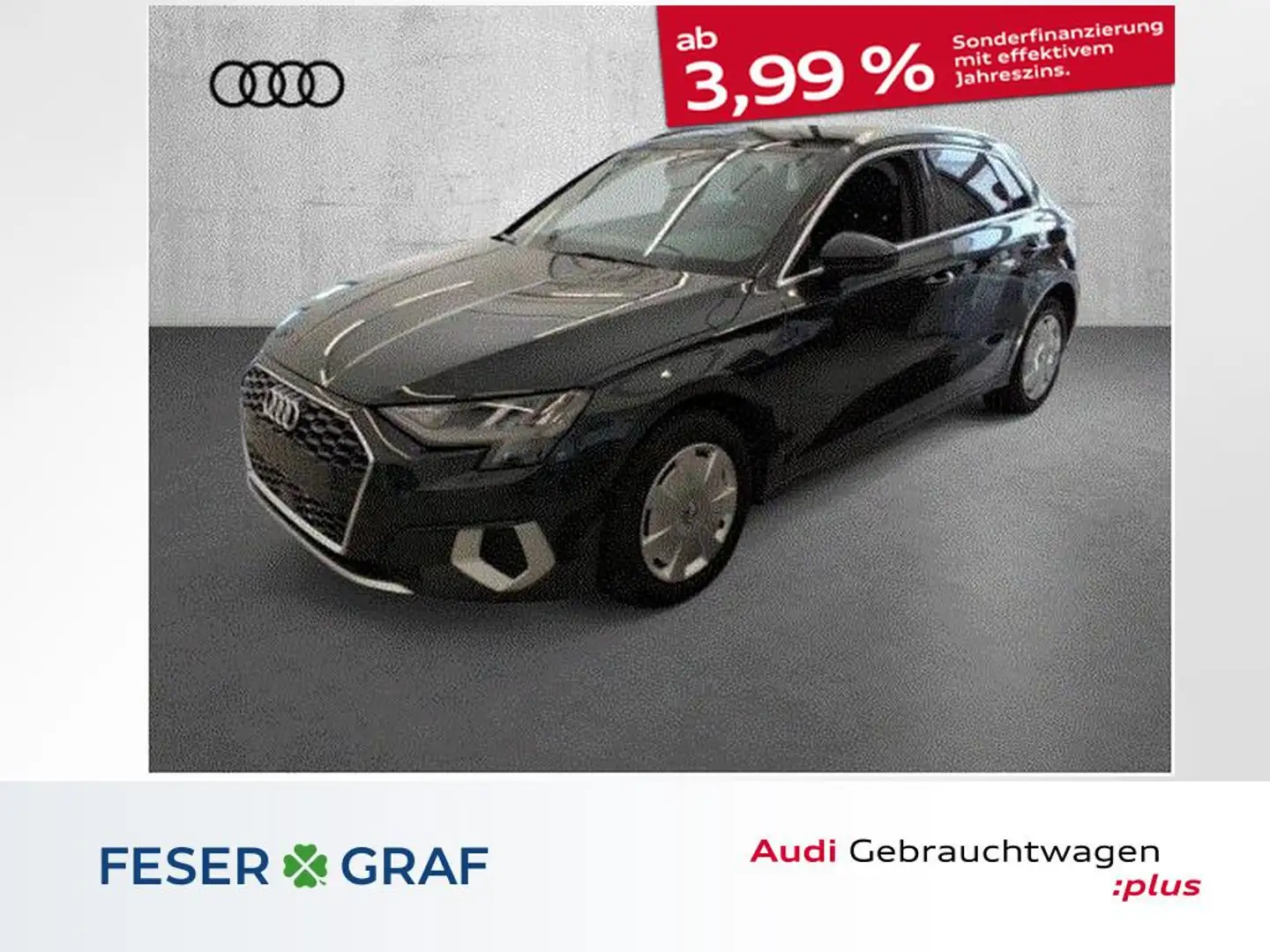 Audi A3 Advanced 35 TFSI S tronic Smartphone Inter.AHK/PDC Grau - 1