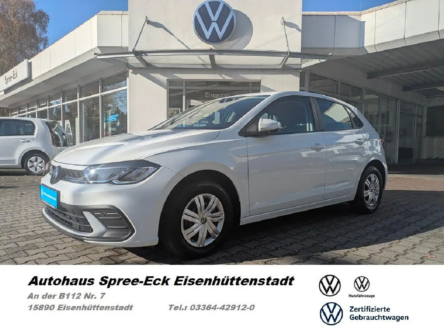 Volkswagen Polo Polo 1.0 *LED,Bluetooth,PDC,Allwetter* Weiß - 1