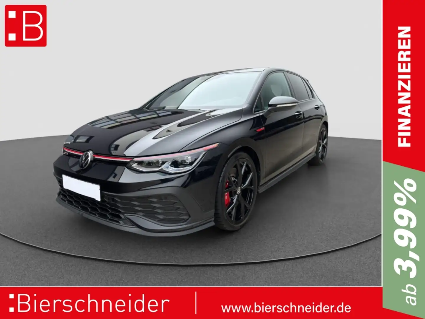 Volkswagen Golf GTI 8 2.0 TSI DSG Clubsport PANO REAR VIEW IQ.LIGHT Noir - 1