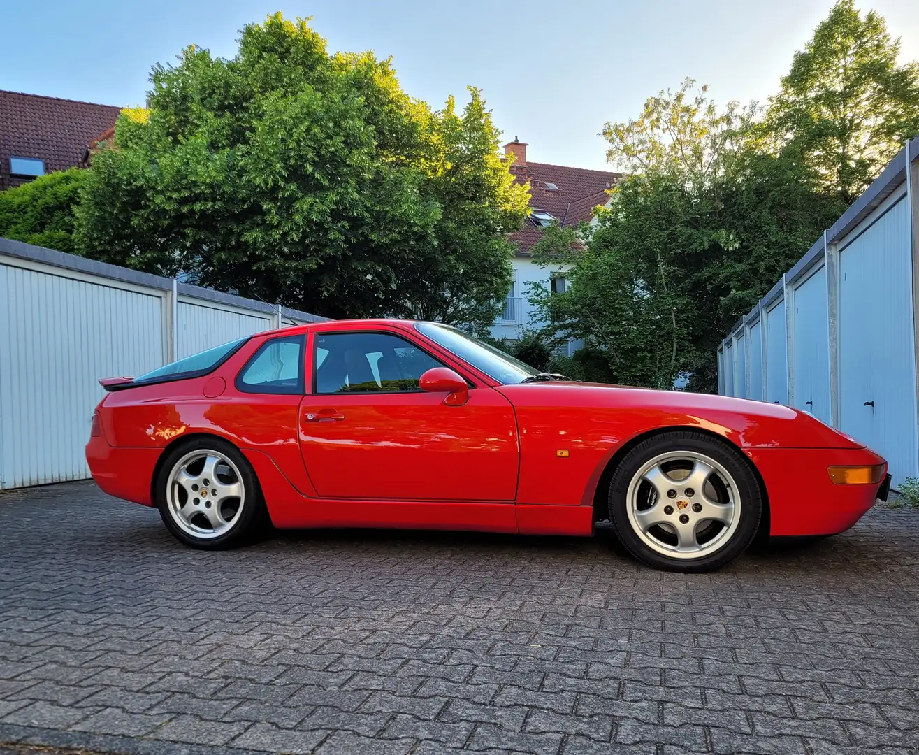 Porsche 968 CS "CLUBSPORT" 1.Lack/Unfallfrei, Schalensitze TOP Rosso - 1