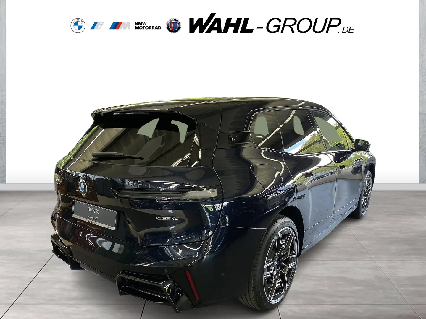BMW iX xDrive45 M Sport Pro Sky Lounge AHK HeadUp Innovat Schwarz - 2