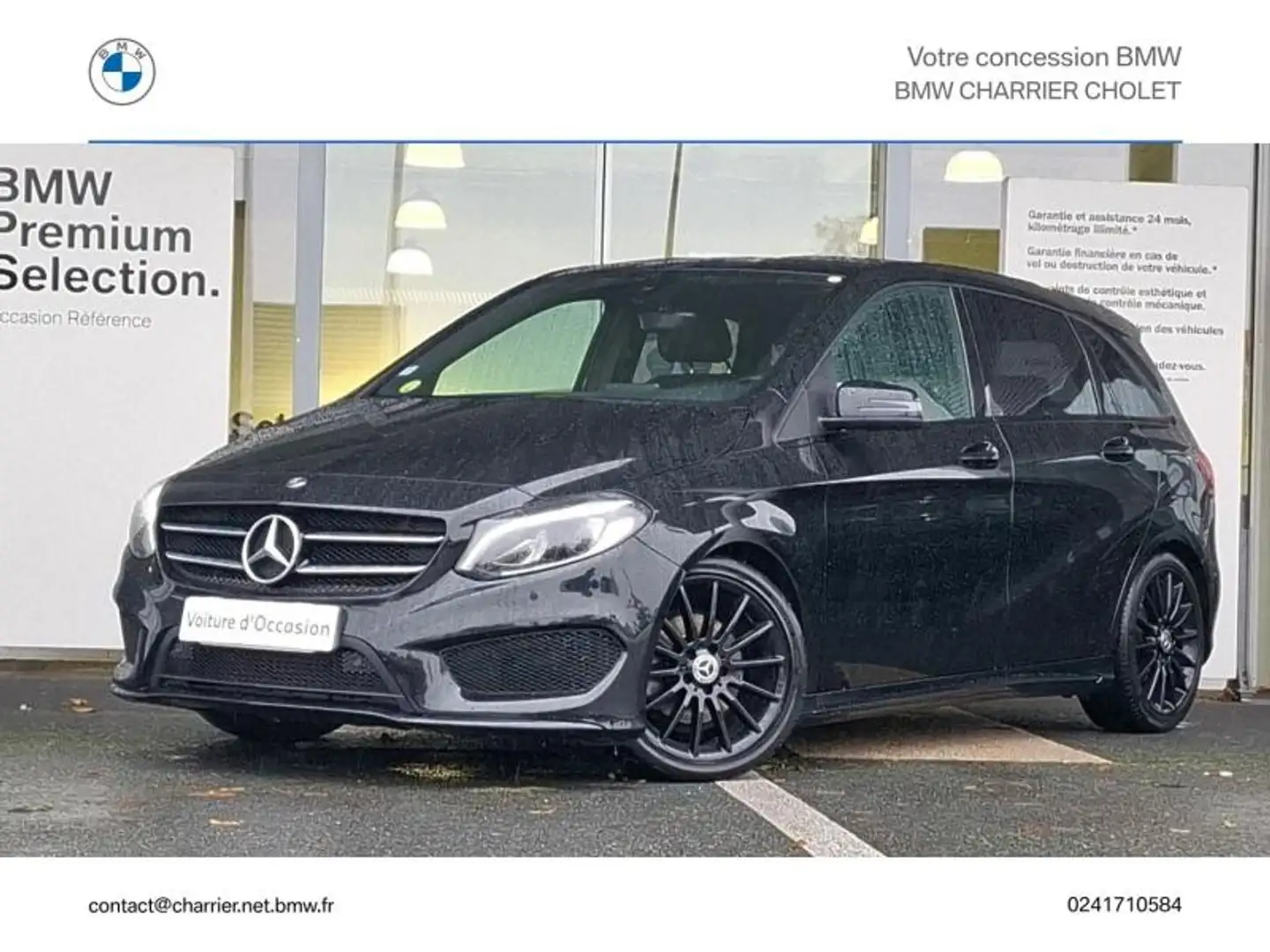 Mercedes-Benz B 200 200d 136ch Starlight Edition 7G-DCT Euro6c Noir - 1