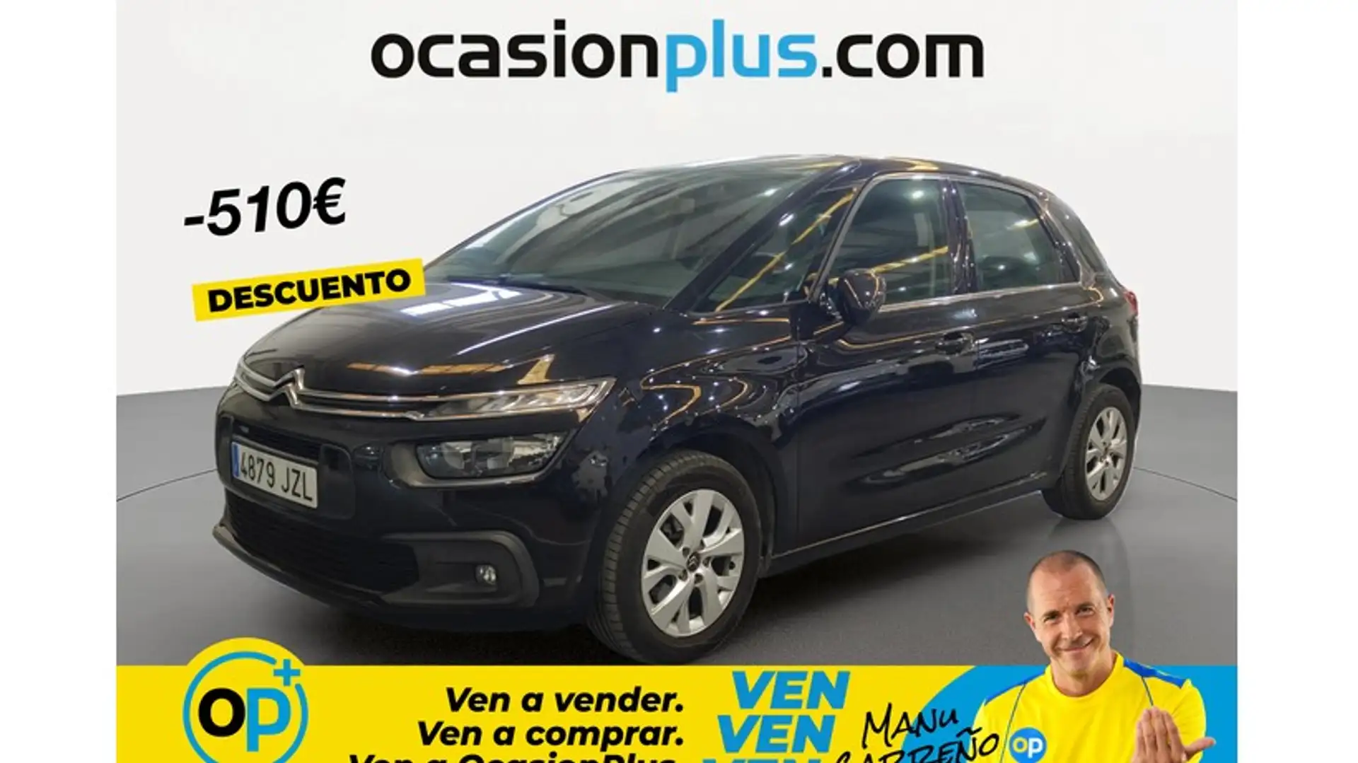 Citroen C4 Picasso 1.2 PureTech S&S Live 130 Negro - 1