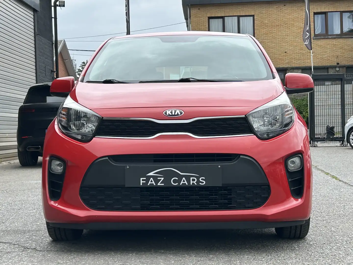 Kia Picanto 1.0i * 1ER PROP + GPS + CAMERA + CLIM + GARANTIE * Rood - 2