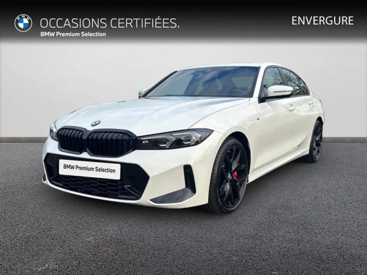 BMW 320 320dA xDrive 190ch M Sport Blanc - 1