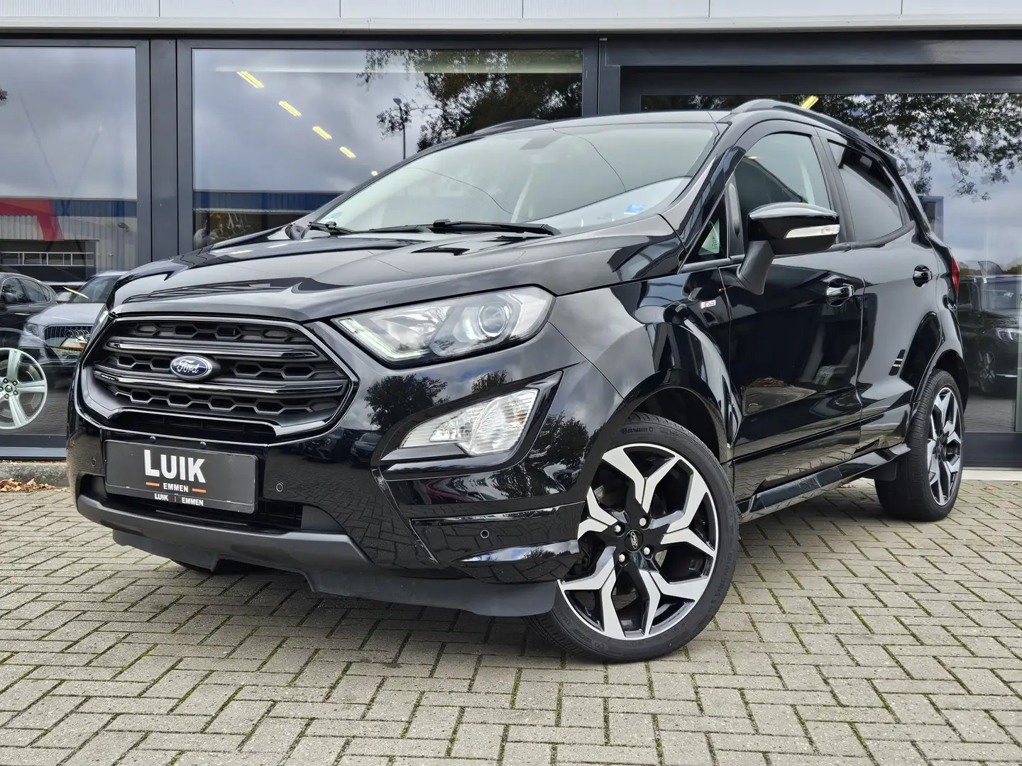 Ford EcoSport 1.0 EcoBoost ST-Line Black + B&O SOUND + SCHUIFDAK Schwarz - 1