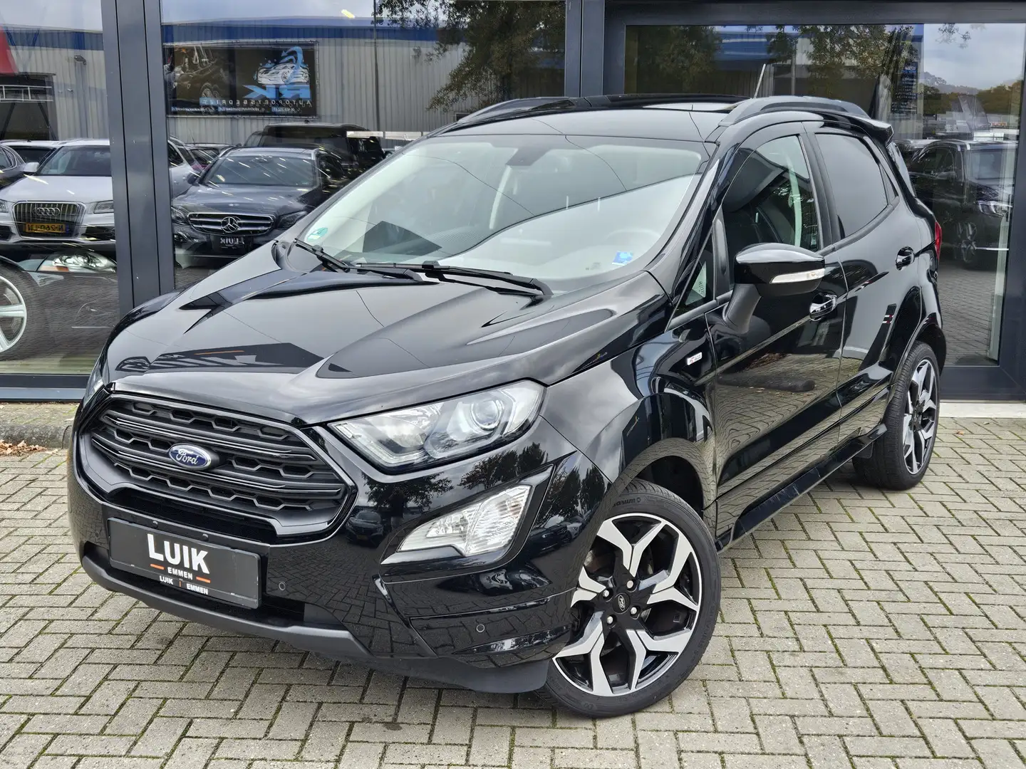 Ford EcoSport 1.0 EcoBoost ST-Line Black + B&O SOUND + SCHUIFDAK Schwarz - 2