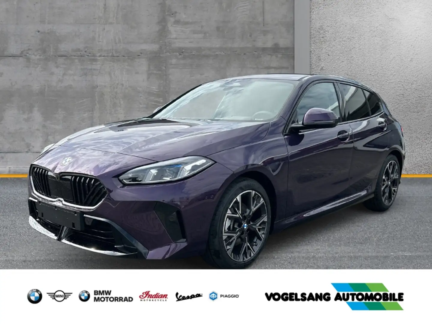 BMW 116 i M Sport Park-Assistent Sportpaket Head-Up Paars - 1