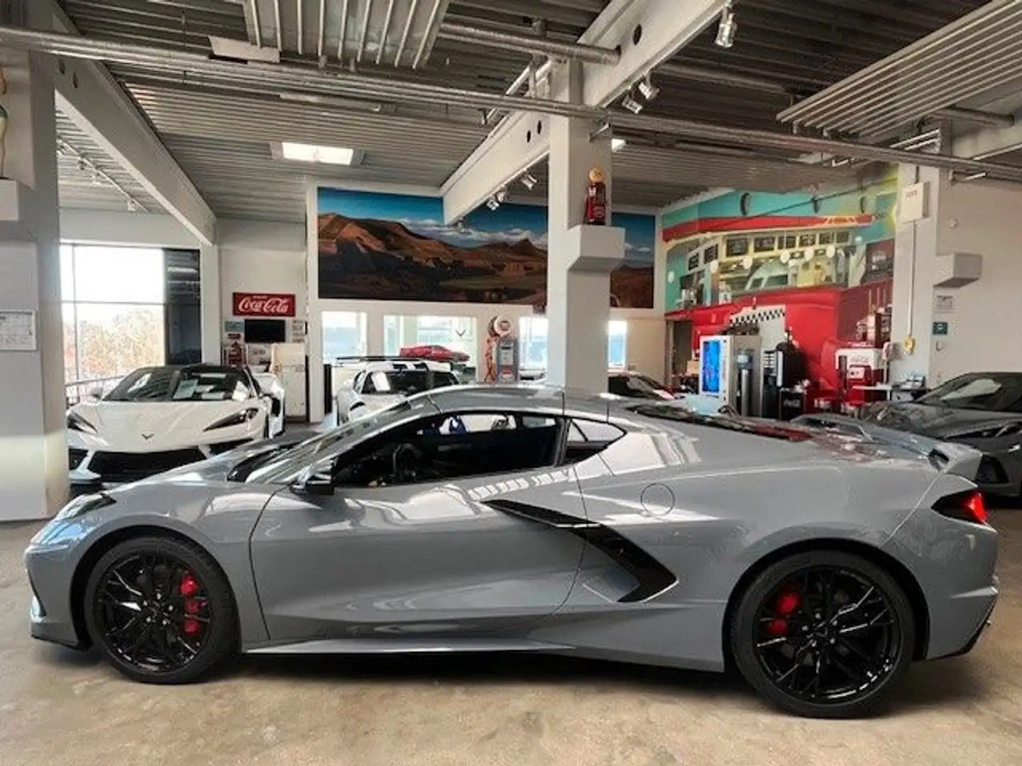 Corvette C8 Coupe 2LT Europa GEIGERCARS 3.99% Szürke - 2